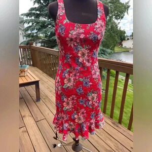 Kensie tropical print dress